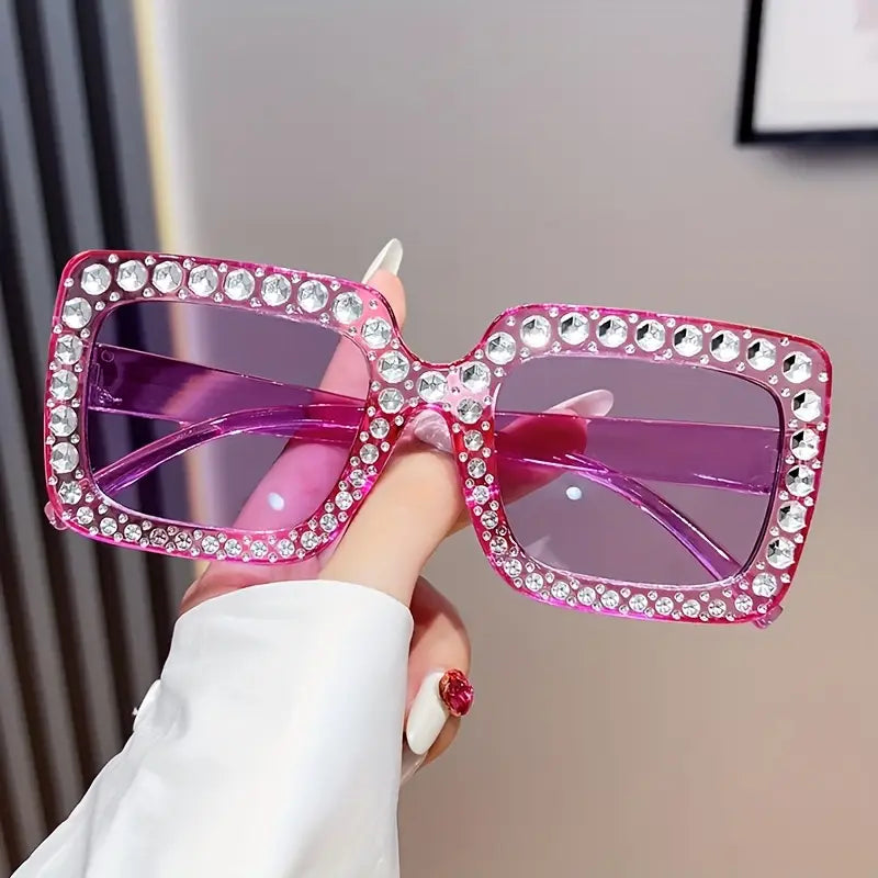 "All Glitz" Colored Lens Sunglasses