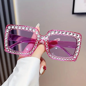 "All Glitz" Colored Lens Sunglasses
