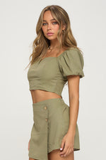 Load image into Gallery viewer, Straight To The Point in Timeless Olive
