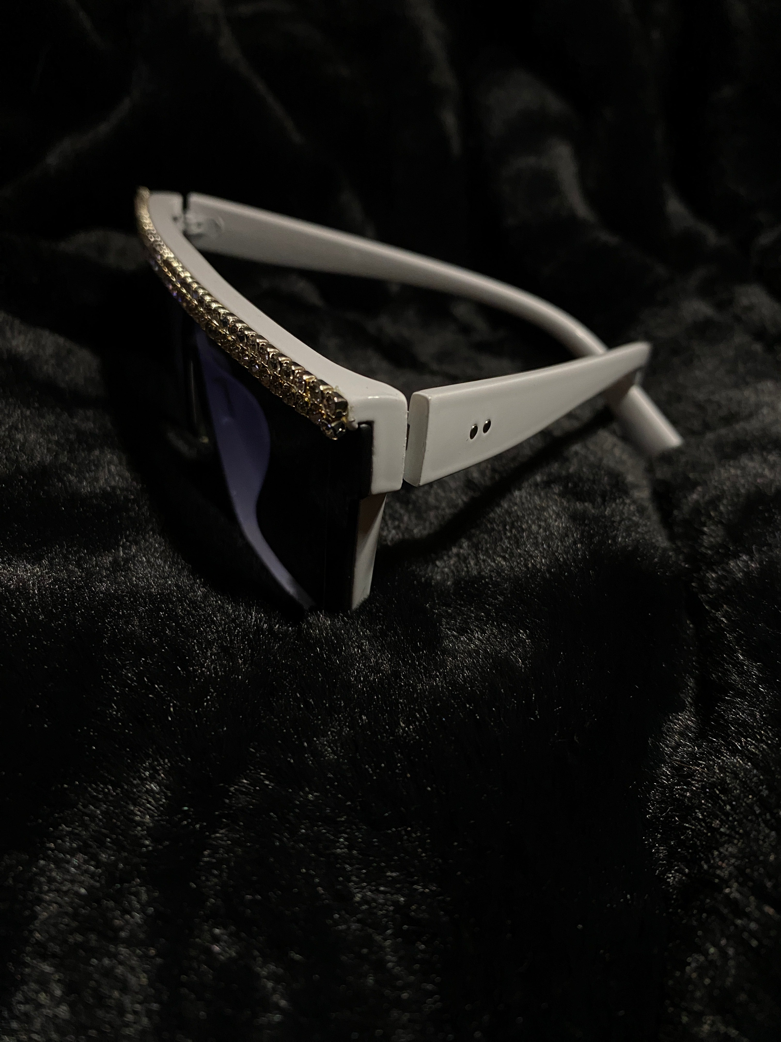 "Blue Ice" Bling Sunglasses