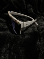 Load image into Gallery viewer, &quot;Blue Ice&quot; Bling Sunglasses
