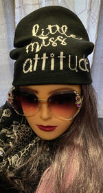 Load image into Gallery viewer, Little Miss Attitude Beanie
