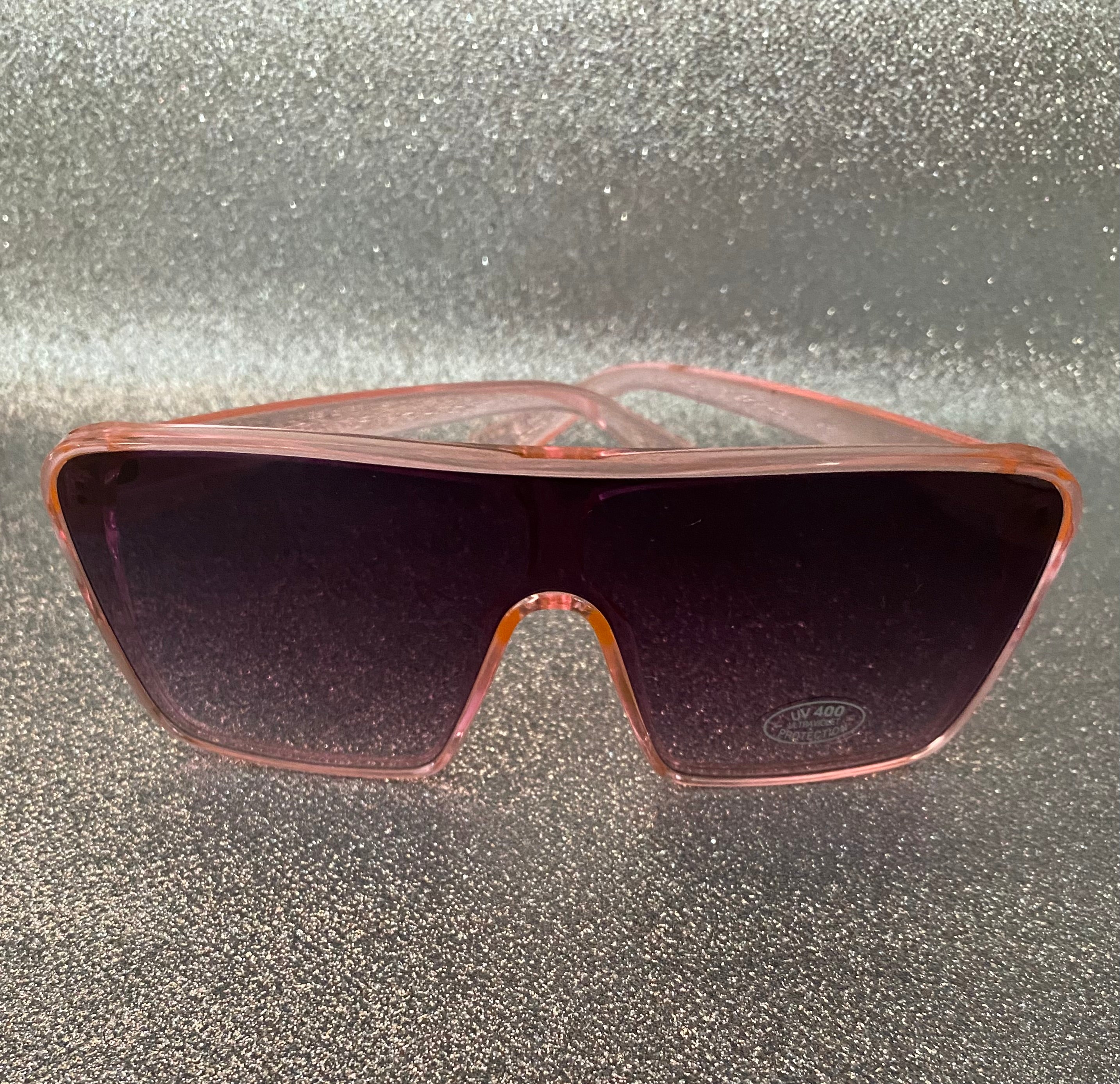 "Y2K"  Light Pink frame Sunglasses