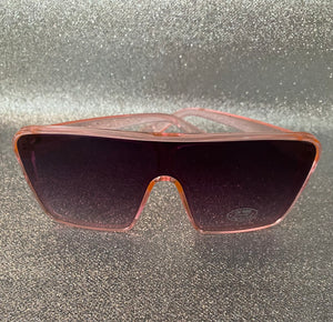 "Y2K"  Light Pink frame Sunglasses