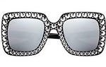Load image into Gallery viewer, &quot;All Glitz&quot; Colored Lens Sunglasses
