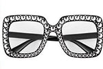 Load image into Gallery viewer, &quot;All Glitz&quot; Colored Lens Sunglasses
