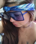 Load image into Gallery viewer, &quot;Just Chillin&quot; Colorful Vibes Sunglasses

