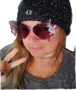 Load image into Gallery viewer, Fire &quot;Baddieful&quot; Butterfly Sunglasses
