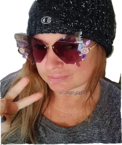 Fire "Baddieful" Butterfly Sunglasses