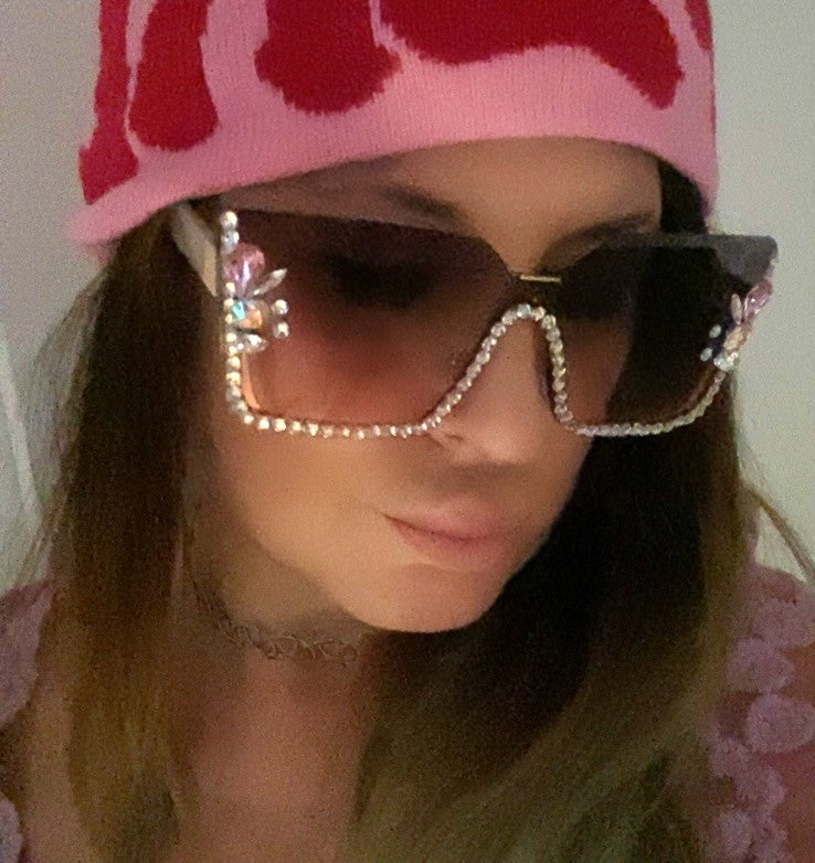 Beautiful "Sparkle Baby" Glare Blocking Sunglasses