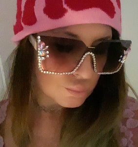 Beautiful "Sparkle Baby" Glare Blocking Sunglasses