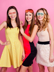 "Just Chillin" Colorful Vibes Sunglasses
